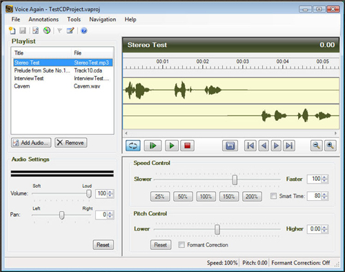 Voice Again