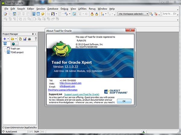 toad for oracle